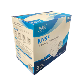 KN95/FFP3 PROTECTIVE RESPIRATOR- 30 pack